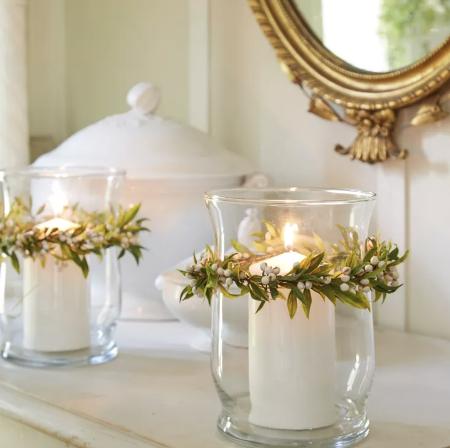 Garland Candle Holders